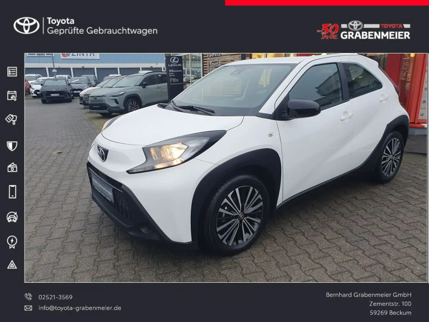 Toyota Aygo X Play Blanc - 1
