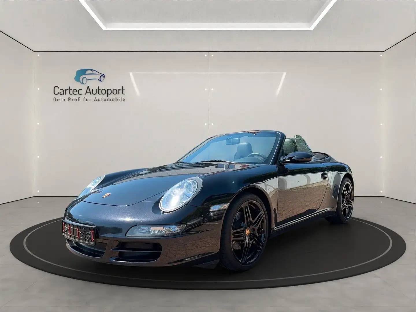 Porsche 997 Cabriolet Bi-Xenon 19" SHZ Sport-Auspuff Schwarz - 1