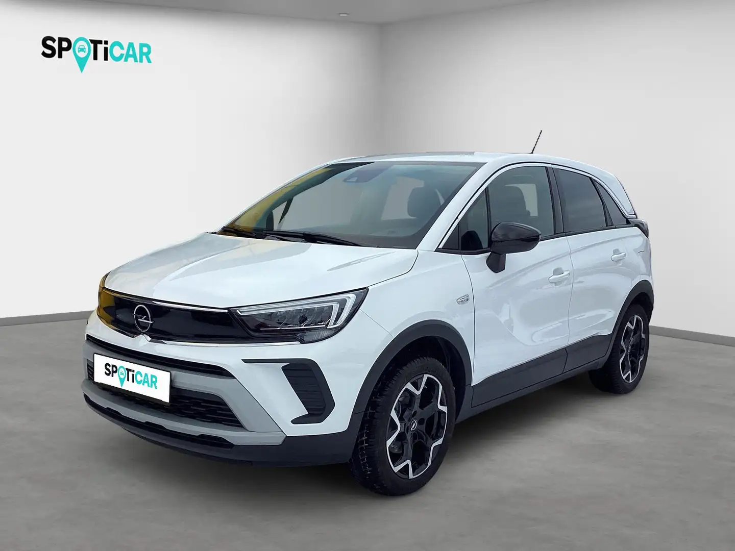 Opel Crossland 1.2 AT Elegance NAVI/RFK/SHZ/LHZ/Beh.FS/Allwetter Weiß - 1