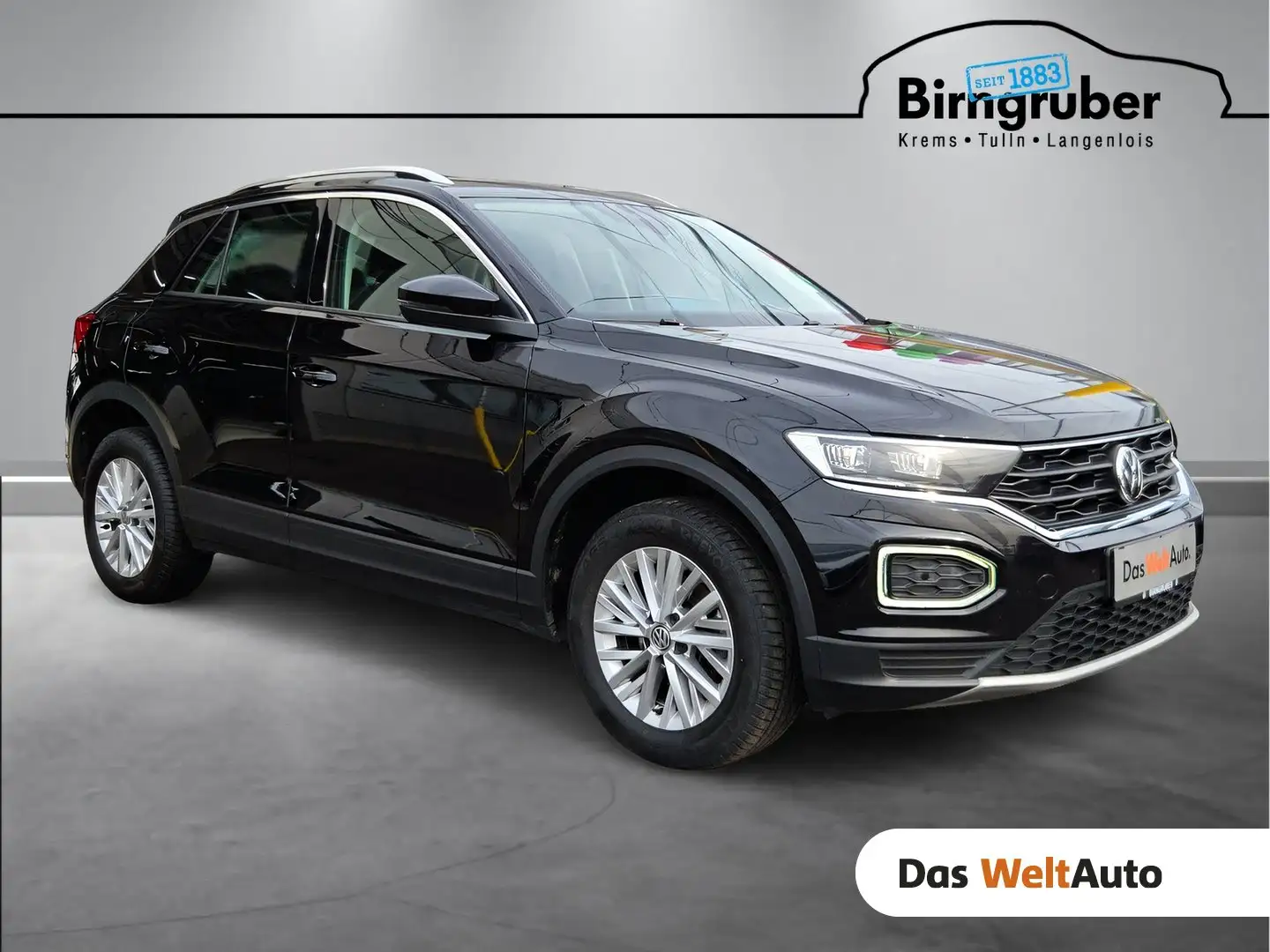 Volkswagen T-Roc Design TSI ACT DSG Schwarz - 1