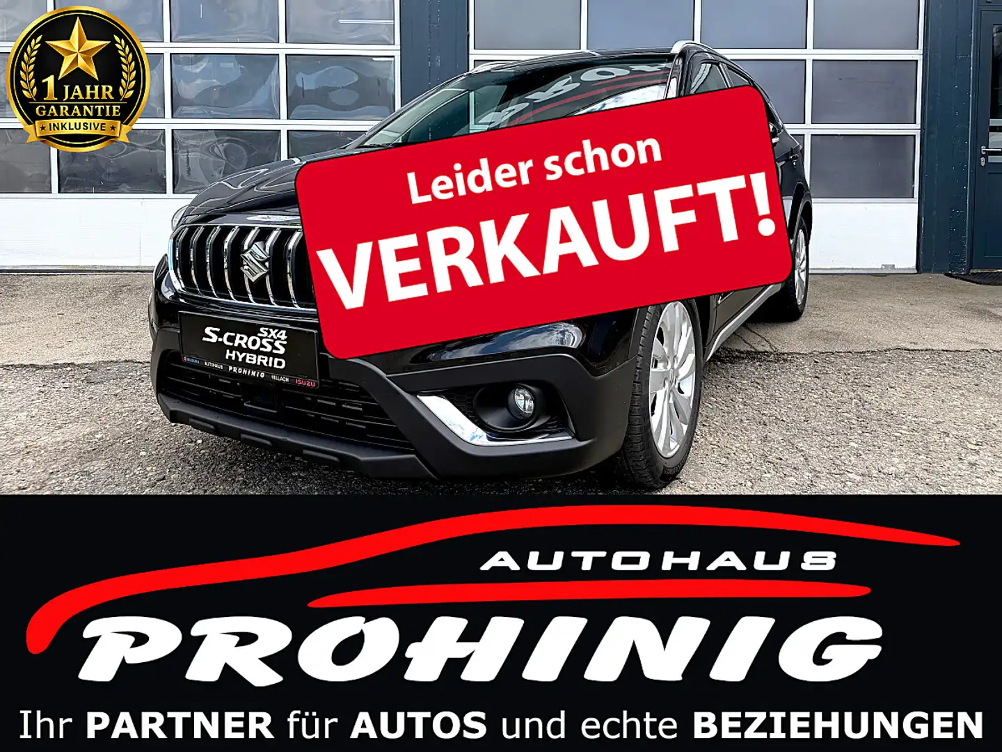 Suzuki SX4 S-Cross 1,4 GL+ DITC Hybrid ALLGRIP GARANTIE inkl. Schwarz - 1