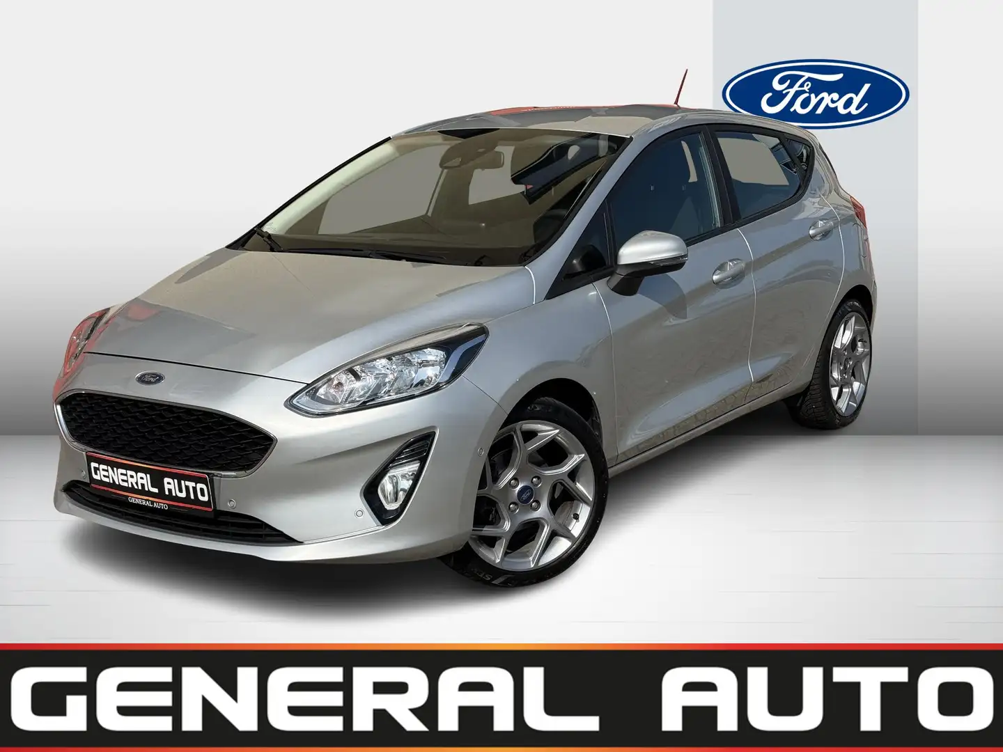 Ford Fiesta 1.0 EcoBoost Titanium,NAVI, Nieuwe Distributieriem Gris - 1