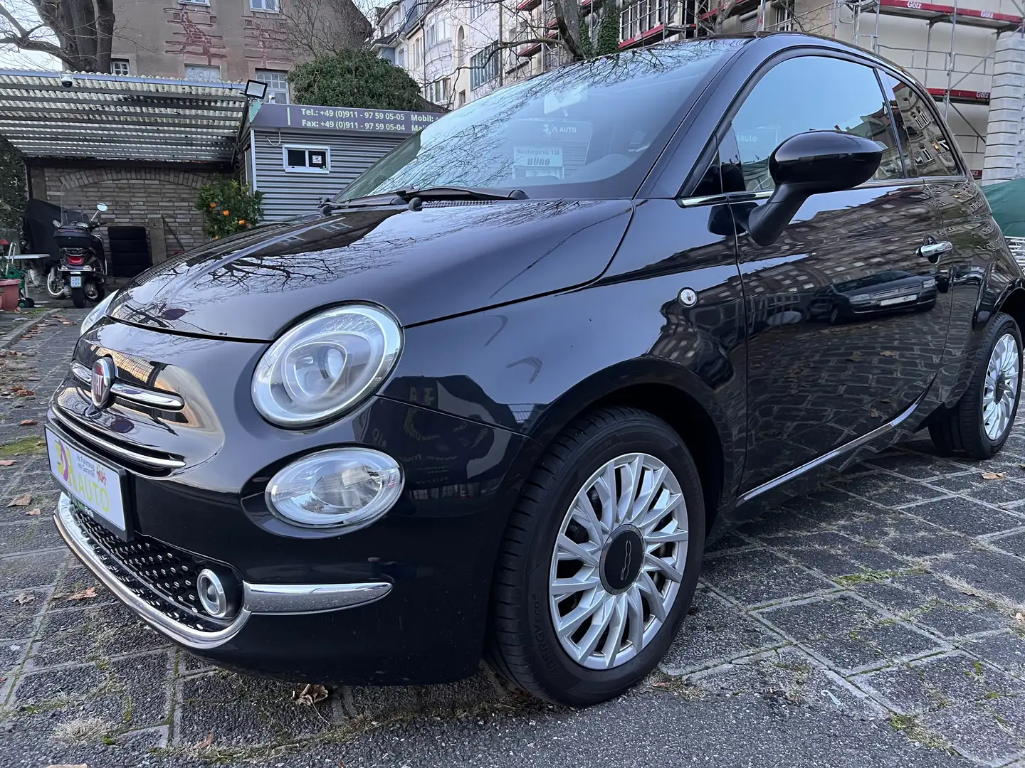 Fiat 500 Fiat 500 1.2 Lounge Klima Panorama Tempomat Schwarz - 2