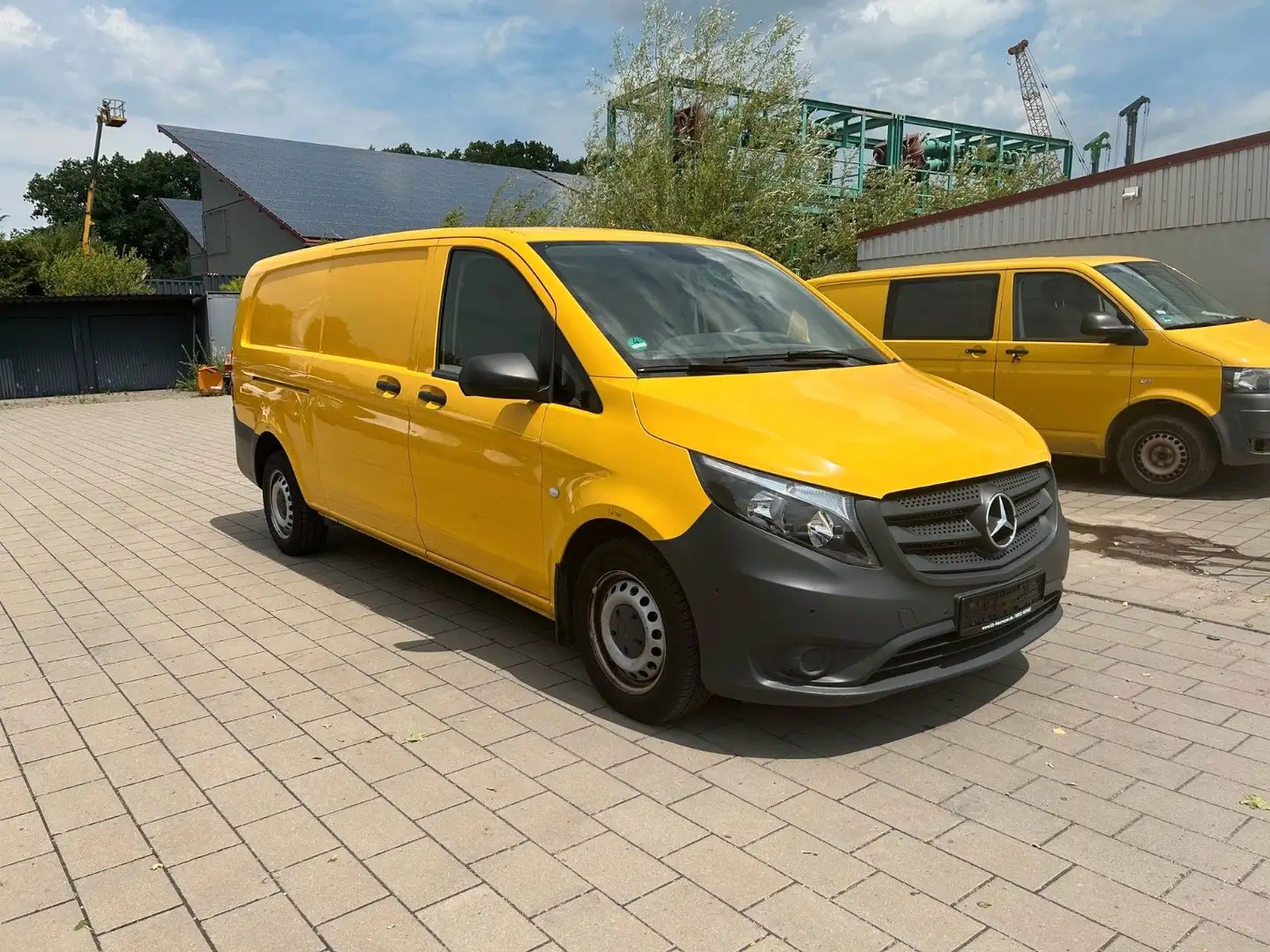 Mercedes-Benz Vito 110 CDI/extralanger Radstand/2-Schiebetüren Gelb - 1