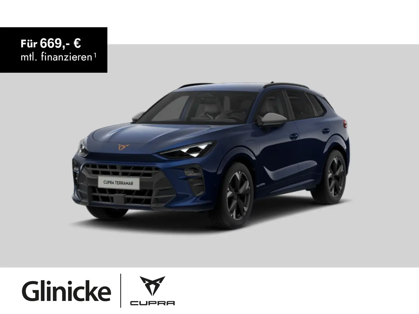 CUPRA Terramar VZ 1.5 e-HYBRID 200 kW DSG AHK Matrix-L Blau - 1