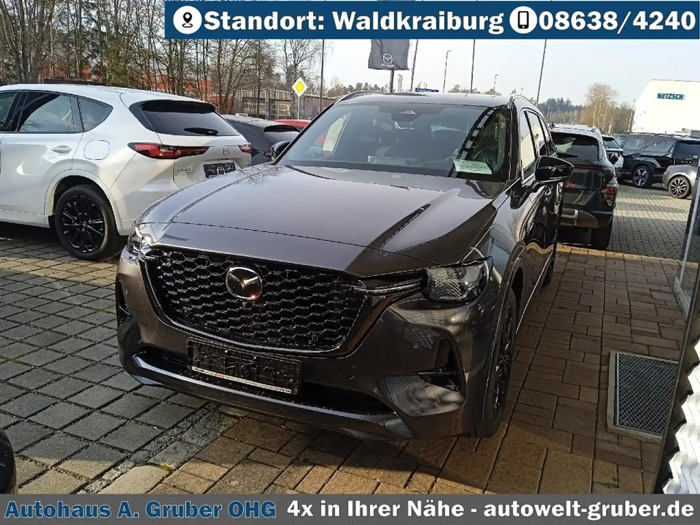 Mazda CX-80 3.3L e-SKYACTIV D 254ps Automatik Allrad Homura Pl Grijs - 2