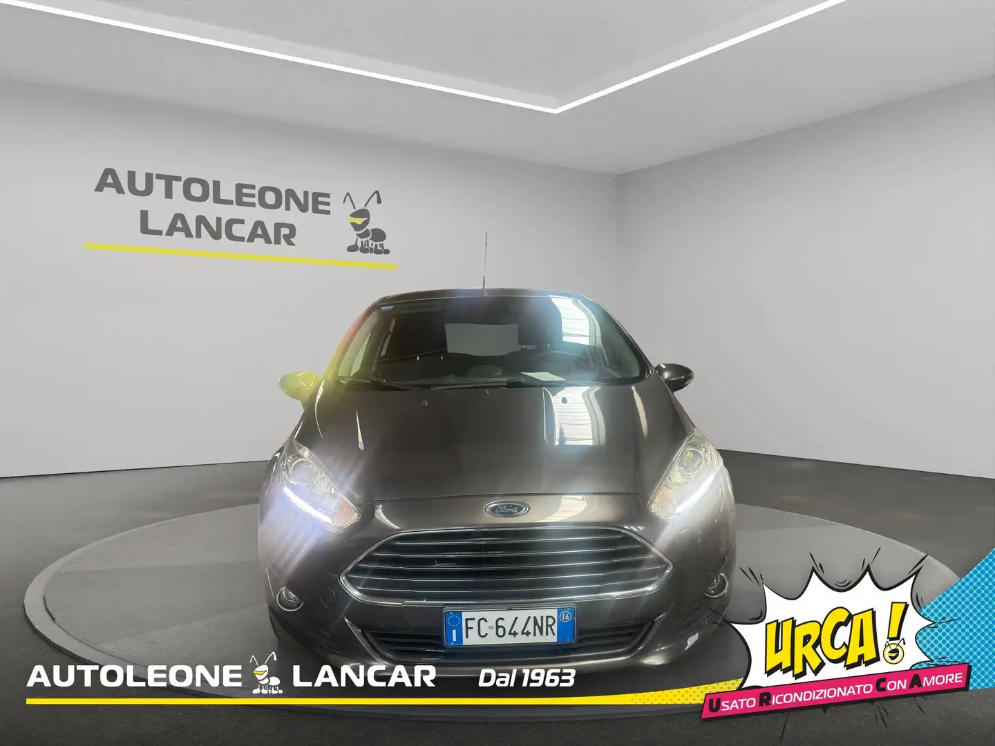 Ford Fiesta 5p 1.4 Plus Gpl 95cv E6 Grigio - 2