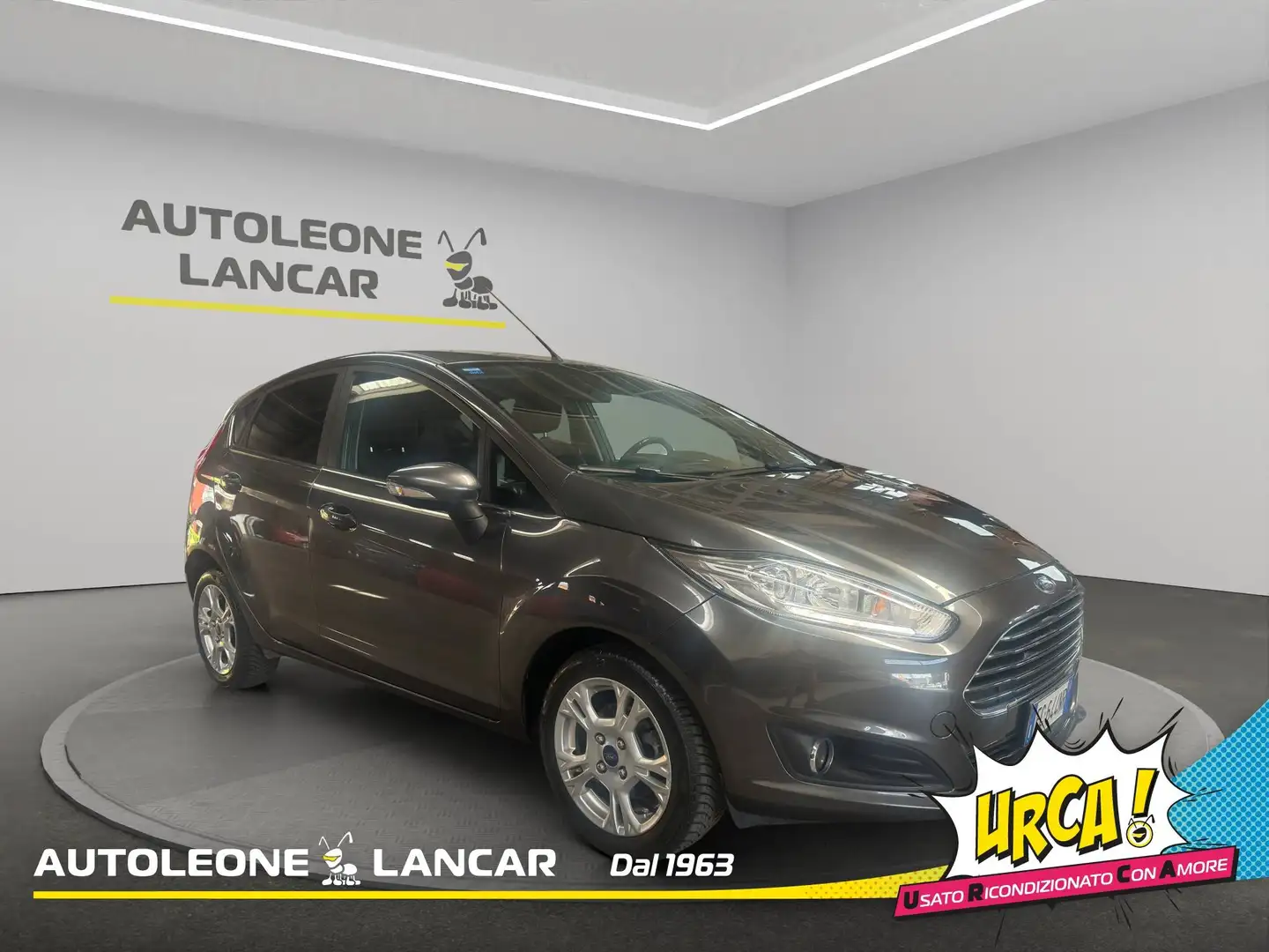 Ford Fiesta 5p 1.4 Plus Gpl 95cv E6 Grigio - 1