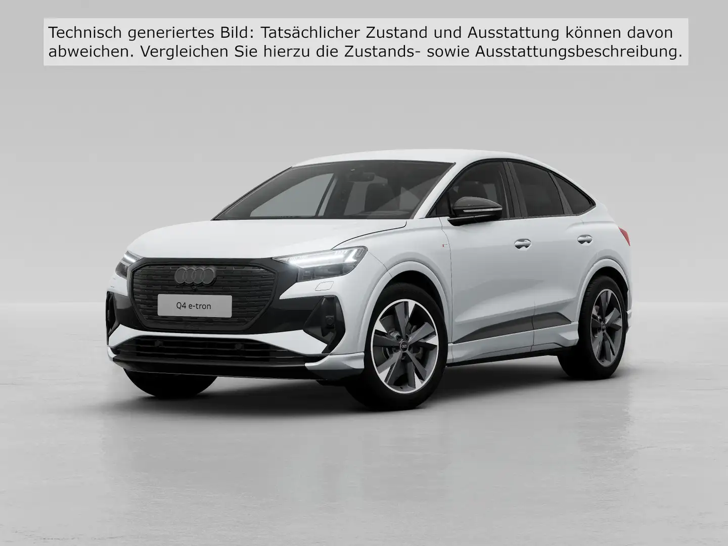 Audi Q4 e-tron 45 quattro Weiß - 2