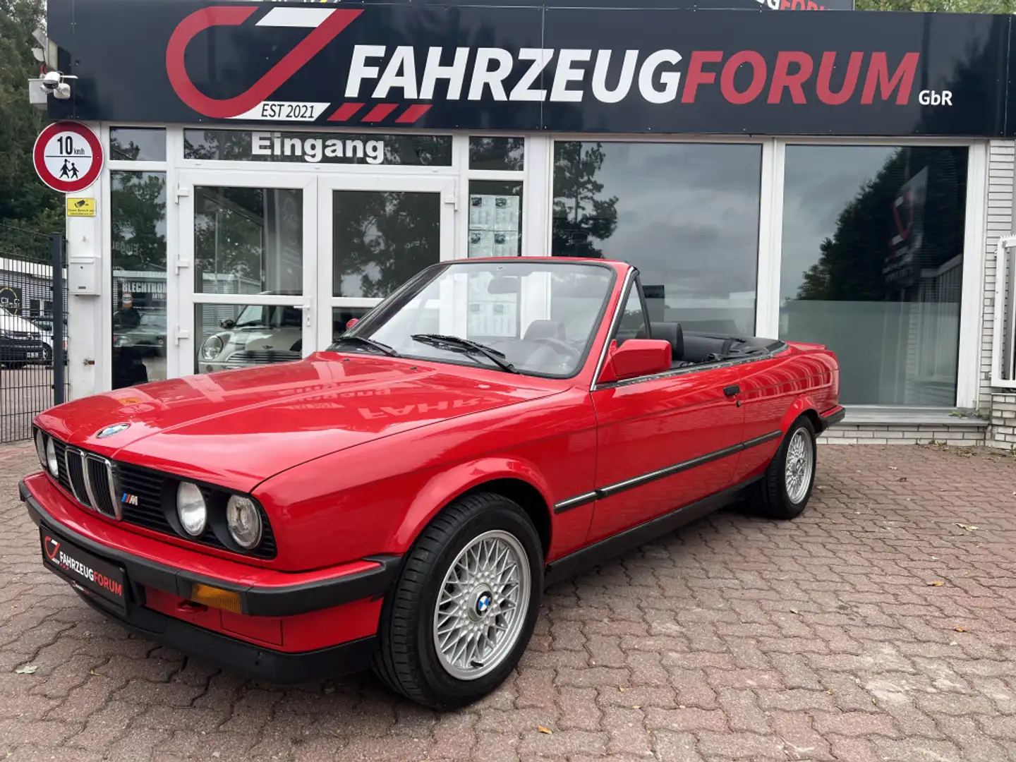BMW 320 Cabrio Leder*Elektr.Fenster Rot - 1
