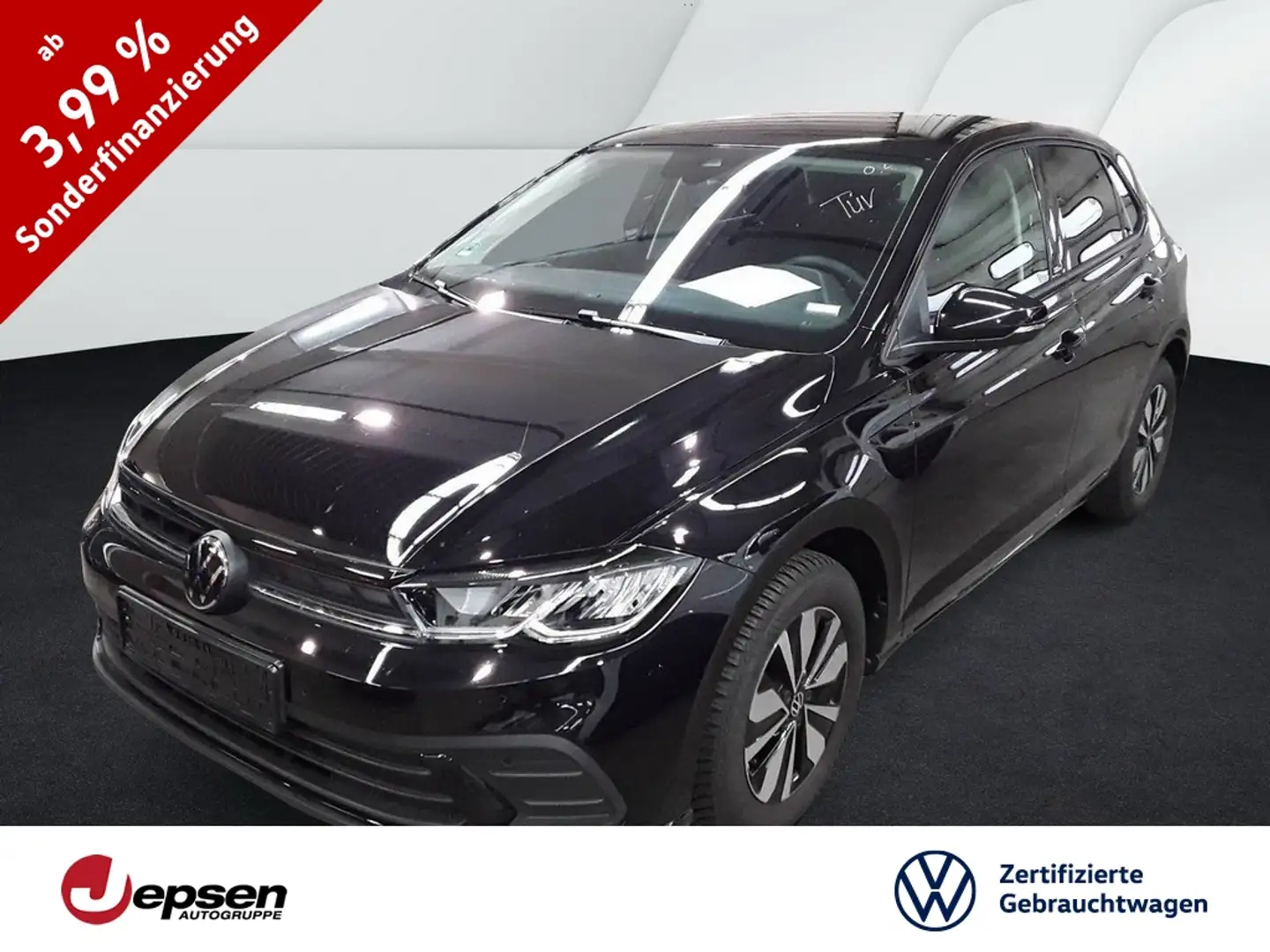 Volkswagen Polo Move 1.0 TSI FLA+Navi+LED+Climatr.+DiCockpit Noir - 1