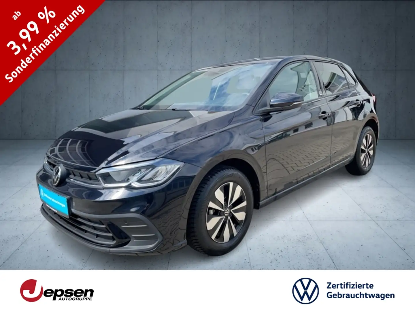 Volkswagen Polo Move 1.0 TSI FLA+Navi+LED+Climatr.+DiCockpit Schwarz - 1