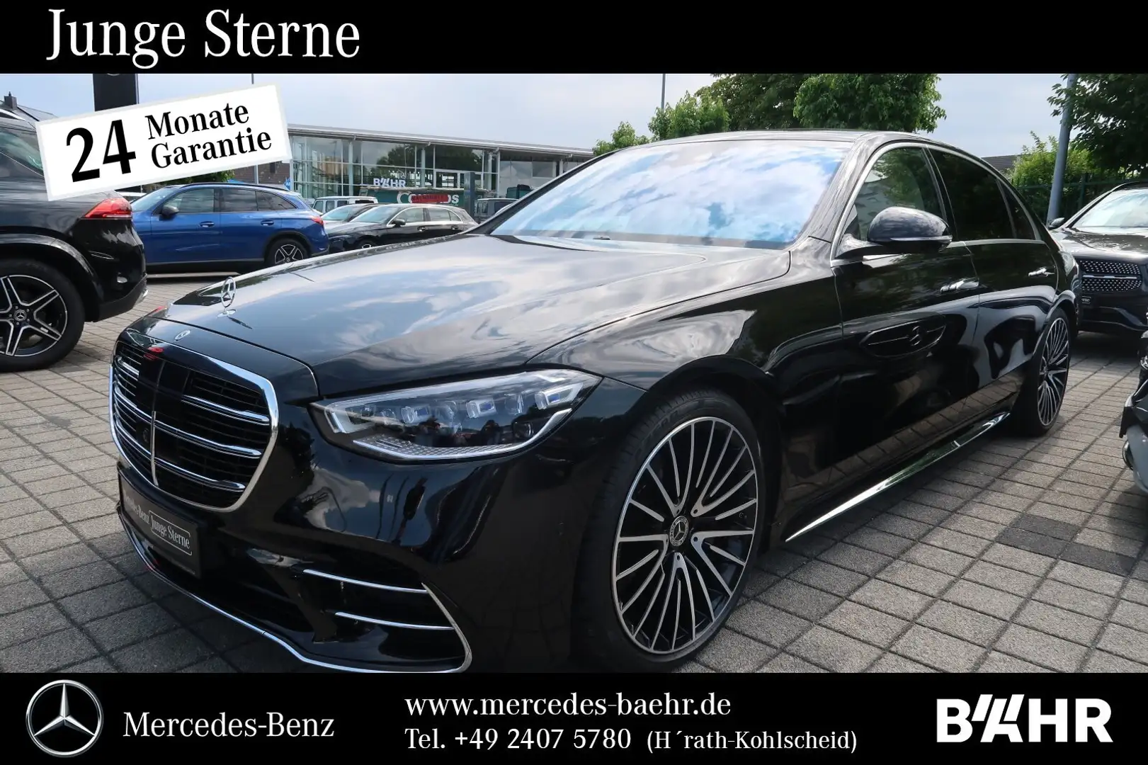 Mercedes-Benz S 580 S 580 4M Lang AMG/Pano/Burmester3D/360°/LMR-21" Schwarz - 1