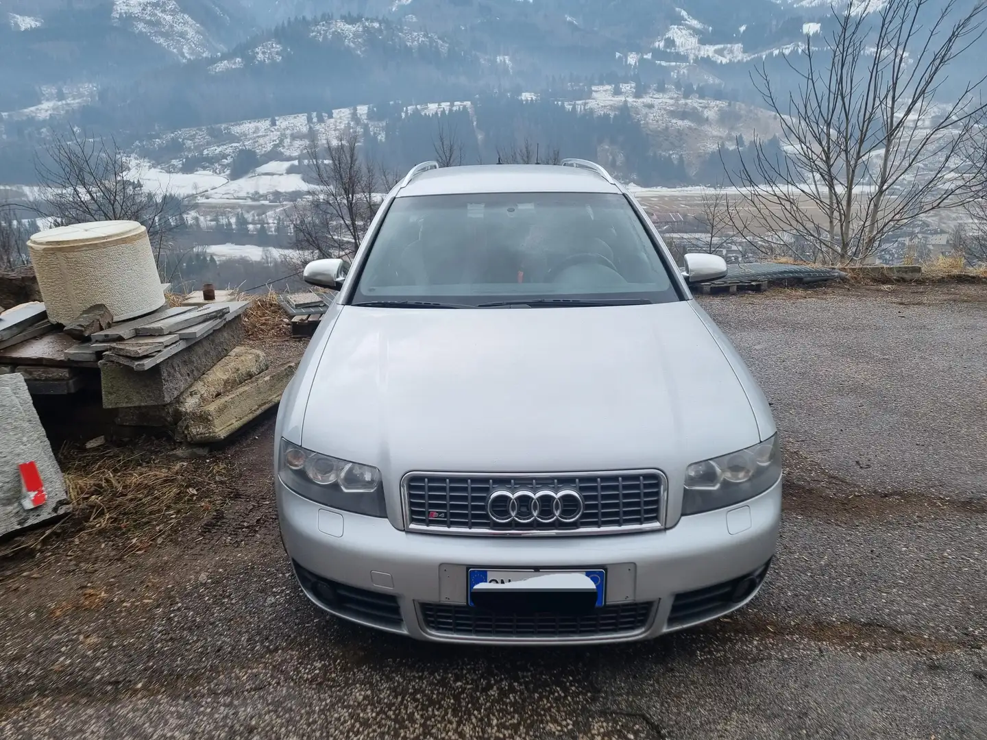 Audi S4 A4 II 2001 Avant Avant 4.2 V8 quattro Gümüş rengi - 2