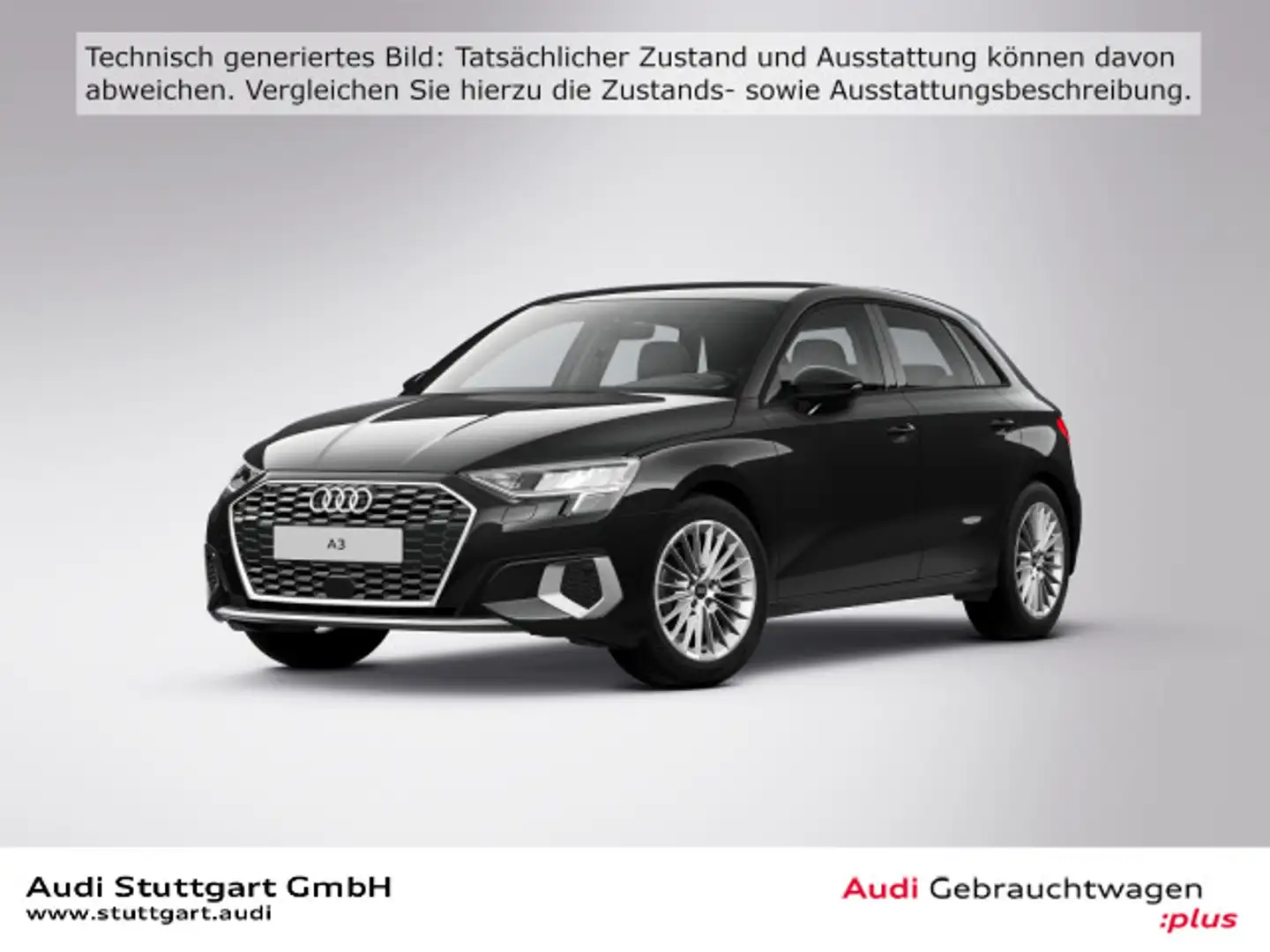Audi A3 advanced 30 TFSI PDC Sitzheizung Schwarz - 1