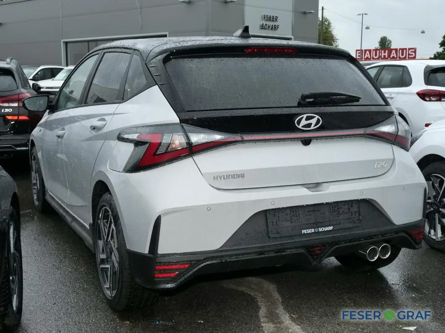 Hyundai i20 N-LINE BOSE LED NAVI CAM SHZ LHZ CARPLAY Gris - 2