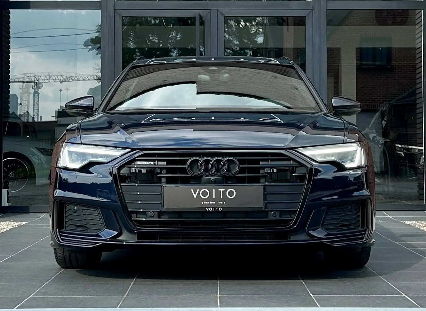 Audi A6 Avant 55TFSIe Quattro Comp S-LINE PANO/B&O/MASSAGE Bleu - 2