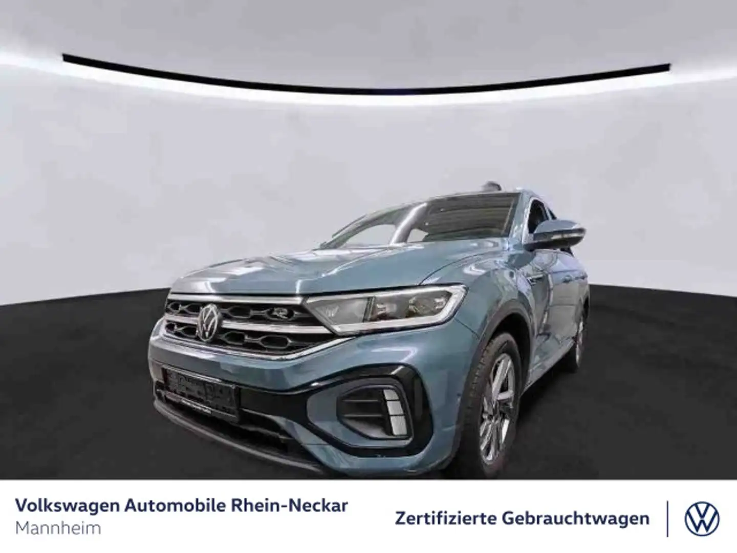 Volkswagen T-Roc 1.5 TSI R-Line DSG Navi Pano Kamera uvm Blau - 2