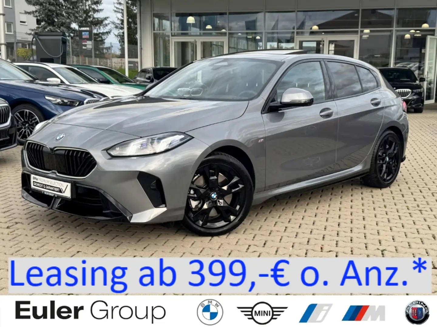 BMW 123 xDrive M Sport IconGlow Pano Memory H/K HUD Prof.P Grau - 1