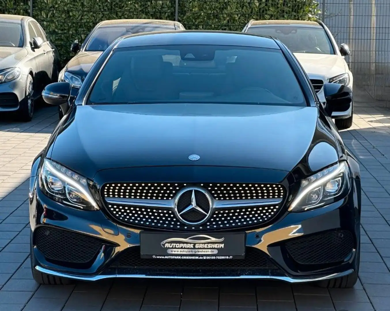 Mercedes-Benz C 220 d Coupe 9G*AMG-LINE*2HD*EURO6*NAVI*KAMERA Noir - 2