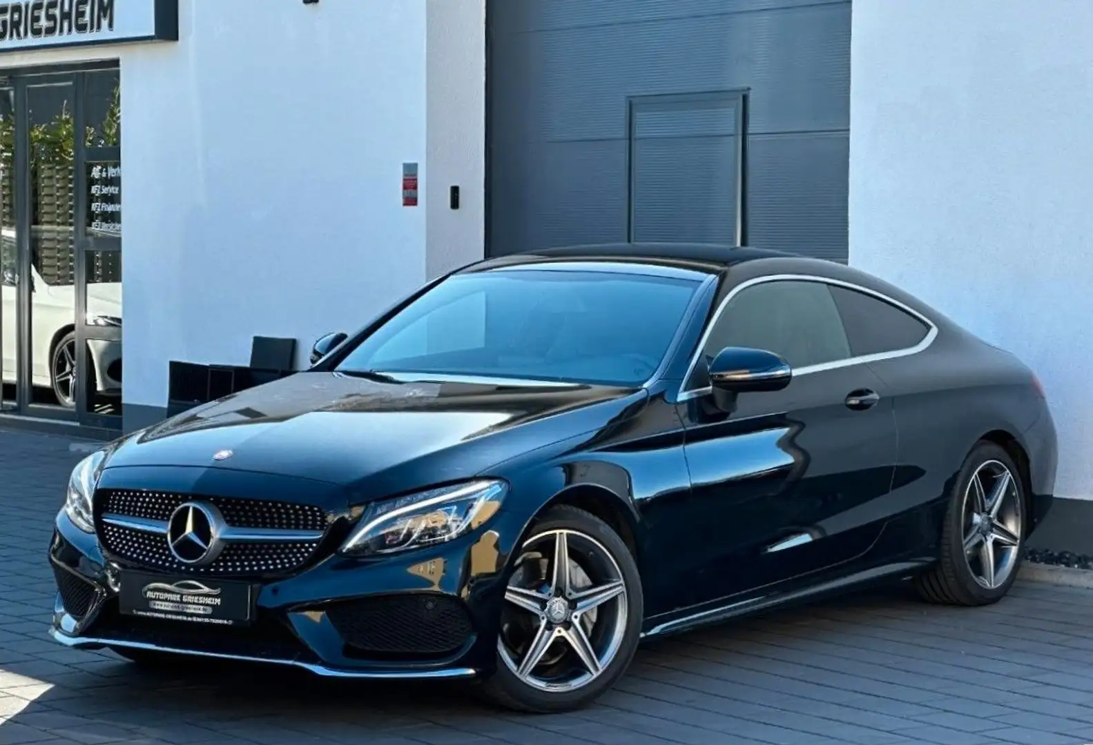 Mercedes-Benz C 220 d Coupe 9G*AMG-LINE*2HD*EURO6*NAVI*KAMERA Noir - 1