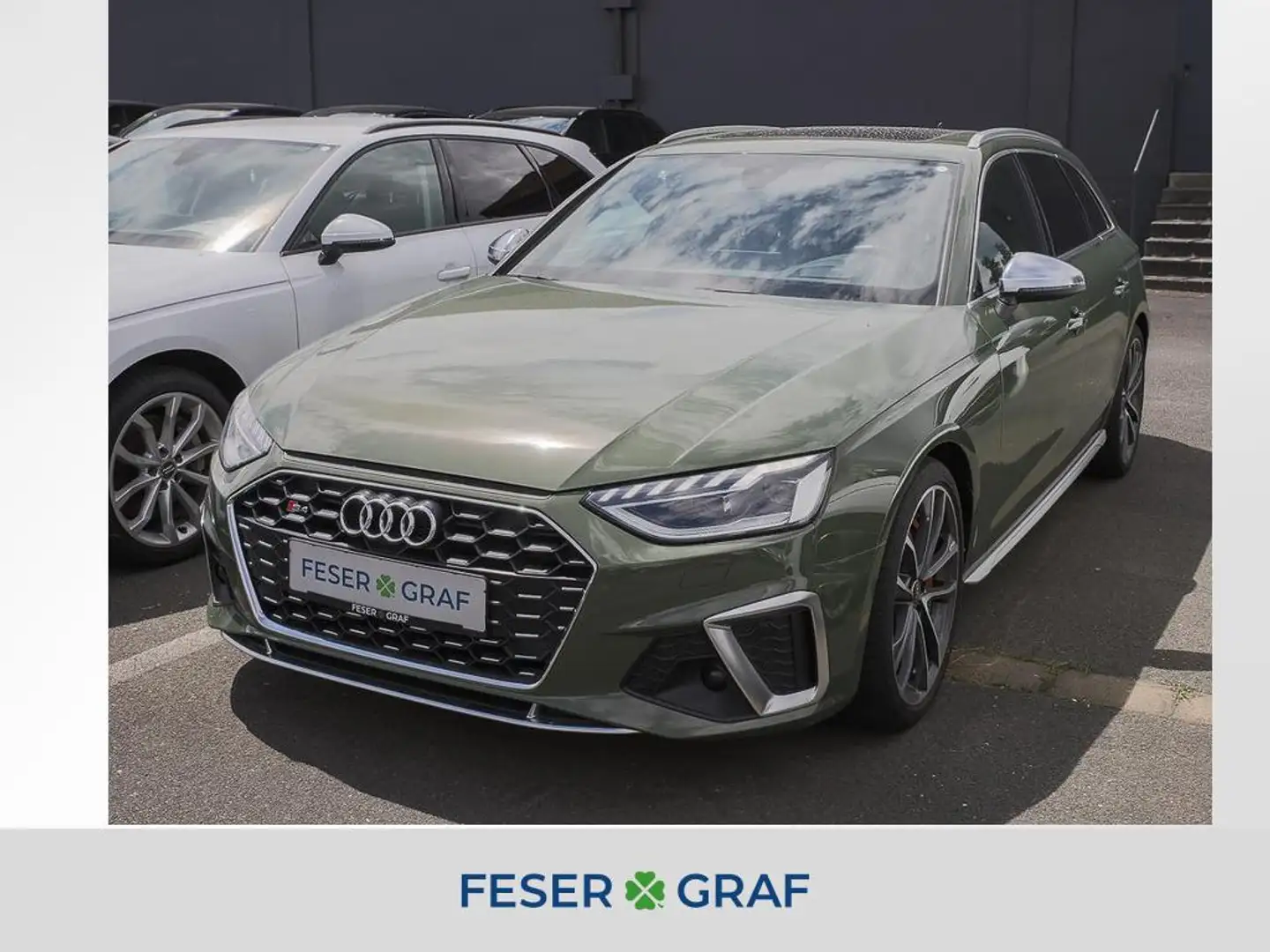 Audi S4 Avant TDI Pano,Standhzg,Matrix,HUD,AHK Grün - 1
