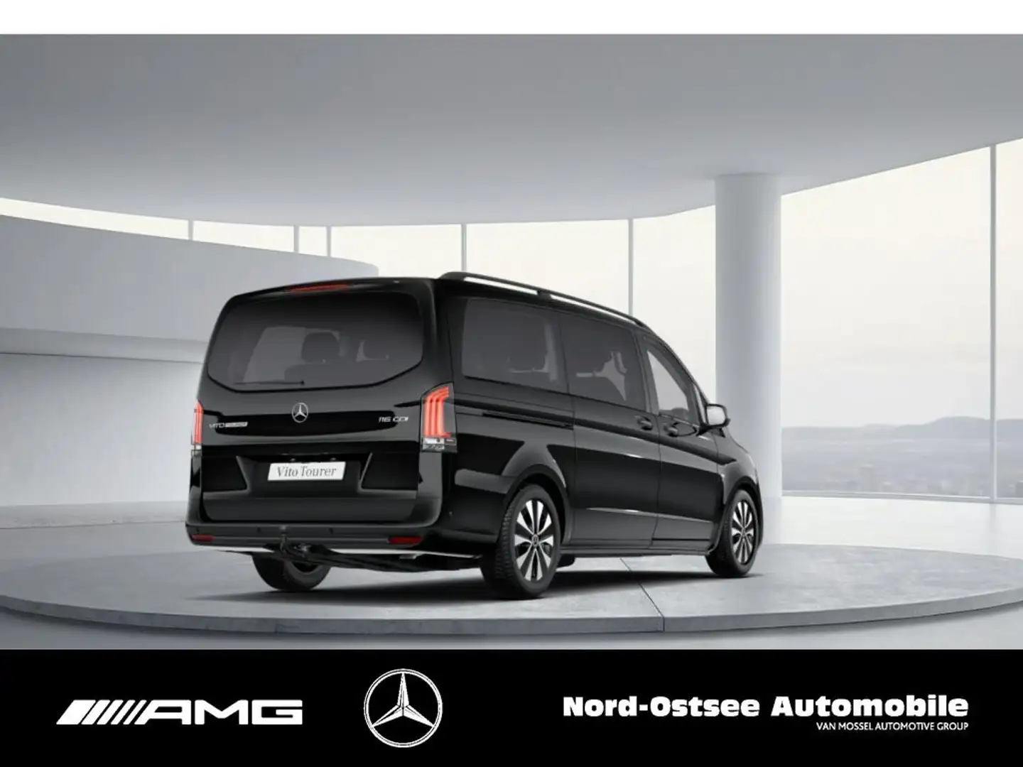 Mercedes-Benz Vito 116 TOURER SELECT NEUES MODELL LED AHK 2,5T Schwarz - 2