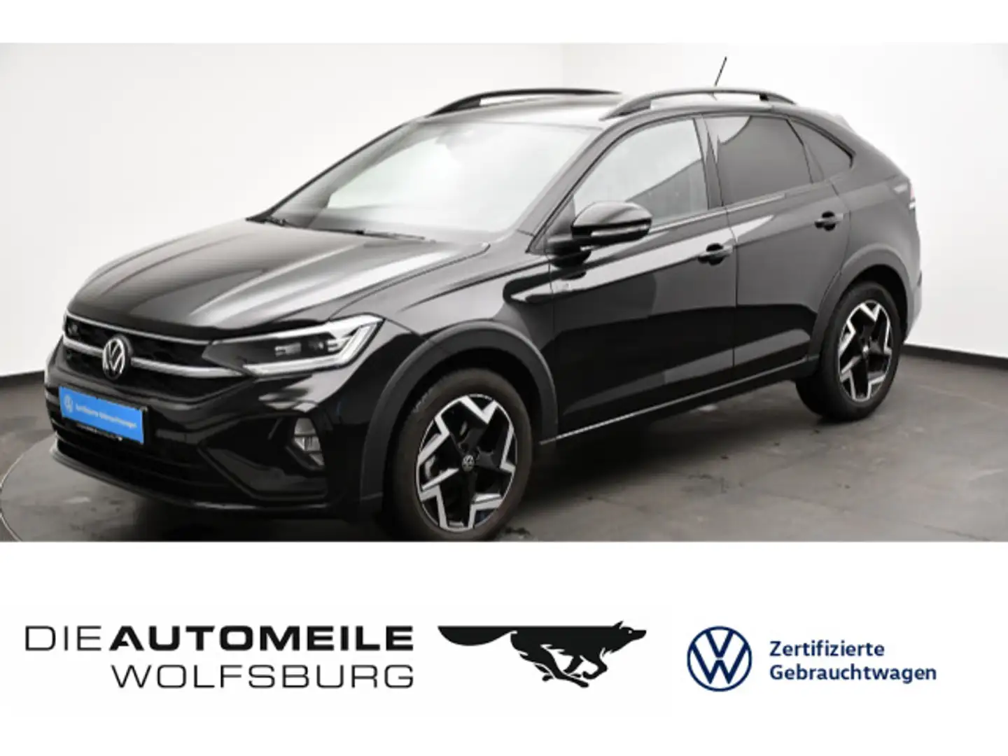 Volkswagen Taigo 1.5 TSI DSG R-Line Matrix/ACC/AHK Schwarz - 1