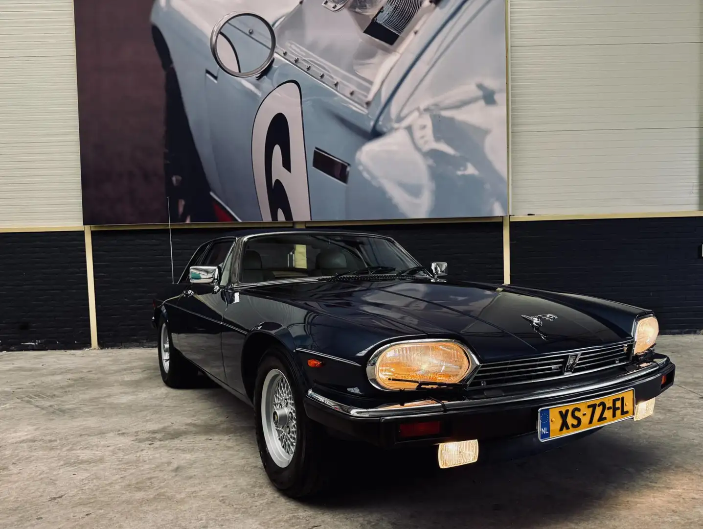 Jaguar XJS XJS-Convertible 5.3 V12|Unieke Targa|Royalblue|Led Bleu - 2
