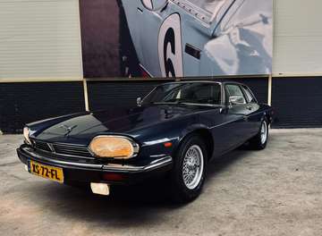 XJS-Convertible 5.3 V12|Unieke Targa|Royalblue|Led