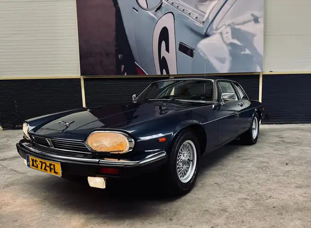 Jaguar XJS XJS-Convertible 5.3 V12|Unieke Targa|Royalblue|Led