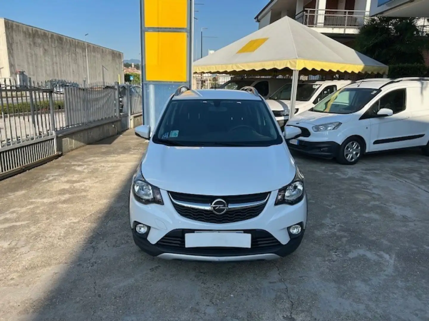 Opel Karl Rocks 1.0 73 CV UNICO PROPRIETARIO NEOPATENTATI Bianco - 2