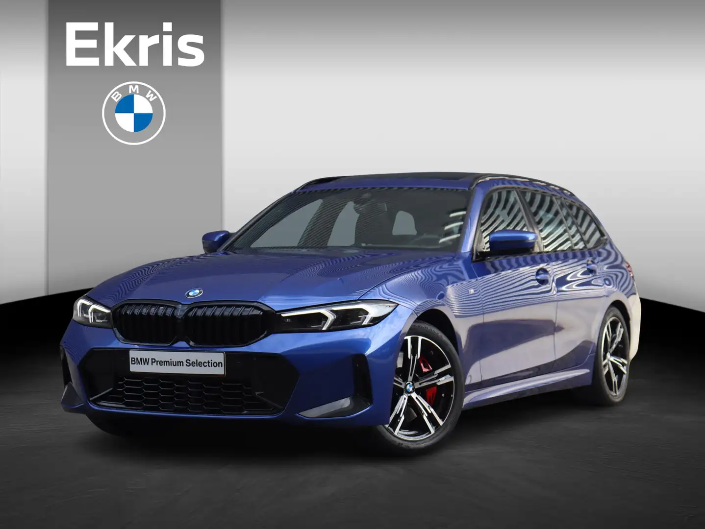 BMW 330 3-serie Touring 330i xDrive | High Executive | M S Bleu - 1