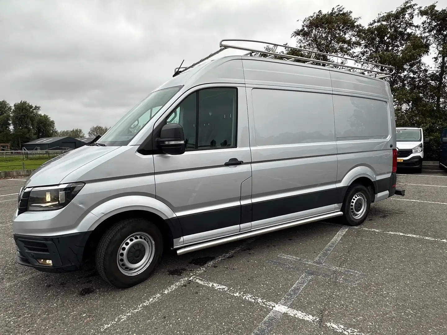 Volkswagen Crafter 35 2.0 TDI L3H3 Comfortline EURO6 veel RVS Argent - 2