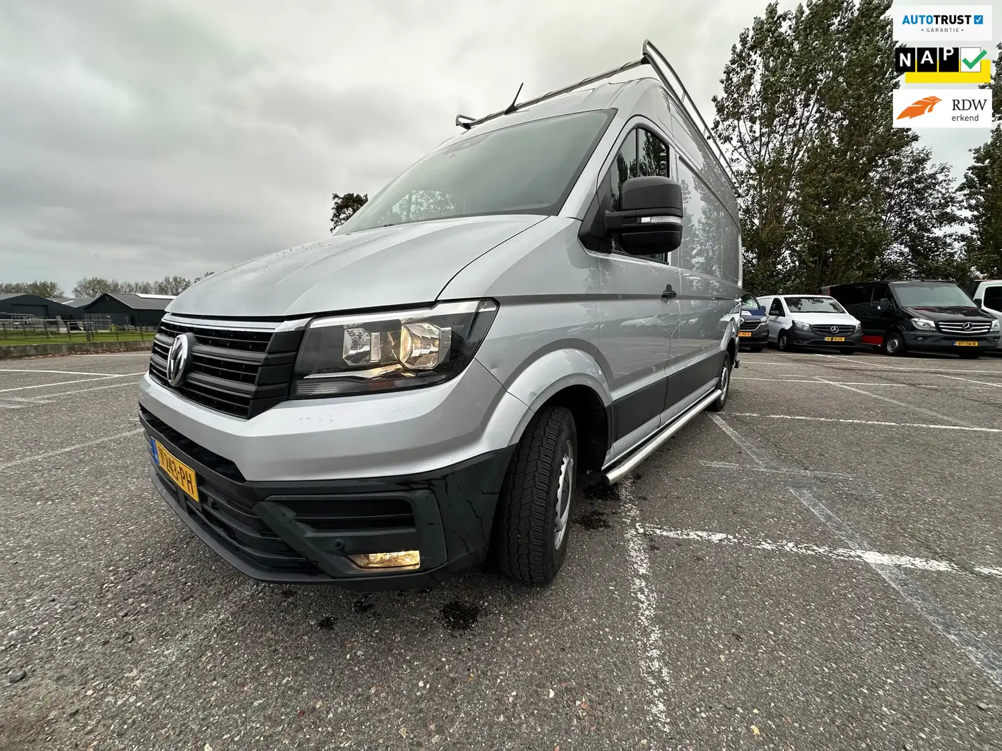 Volkswagen Crafter 35 2.0 TDI L3H3 Comfortline EURO6 veel RVS Argent - 1