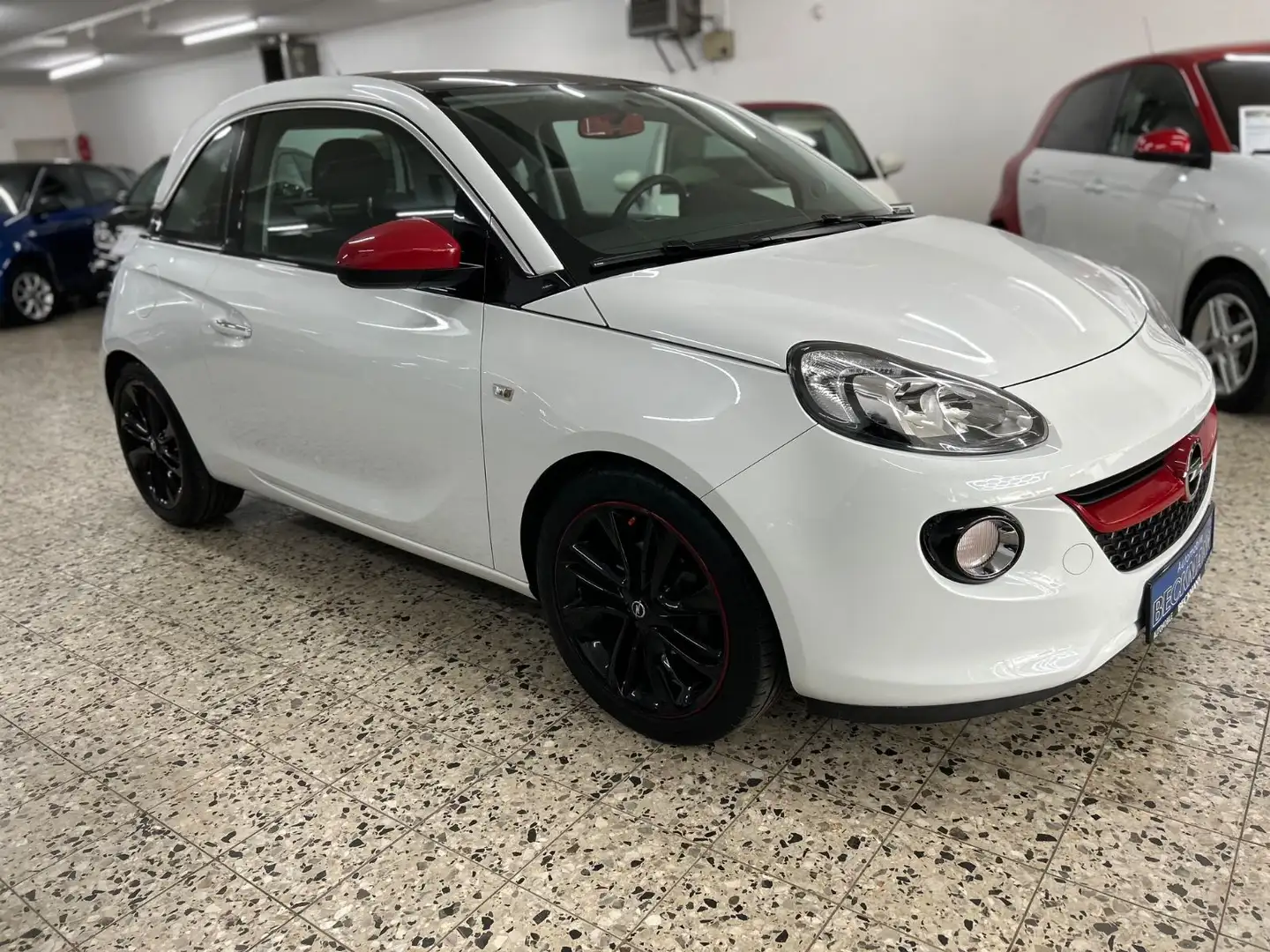 Opel Adam 1.Hand Erst24000KM Blanc - 2