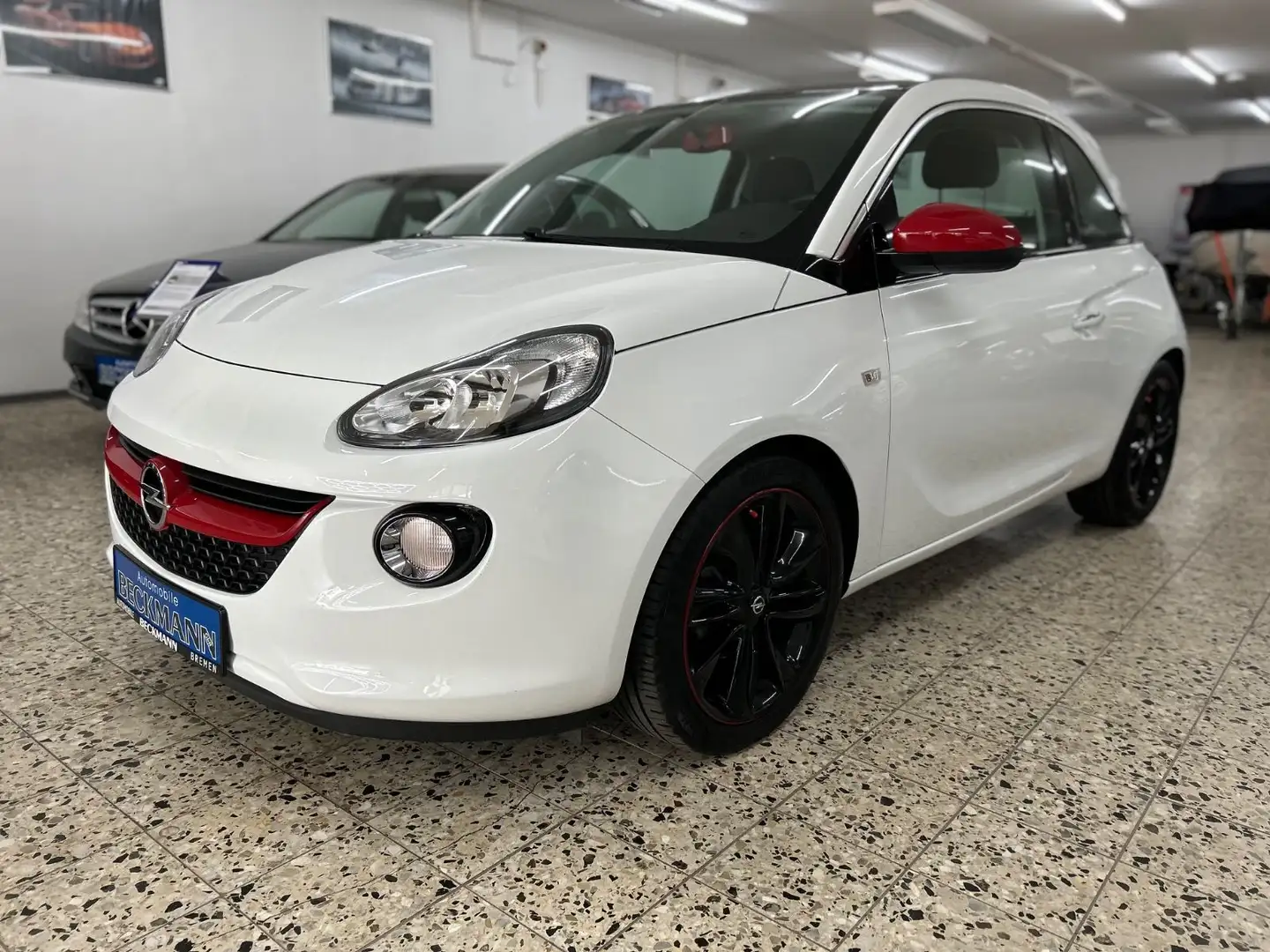 Opel Adam 1.Hand Erst24000KM Blanc - 1