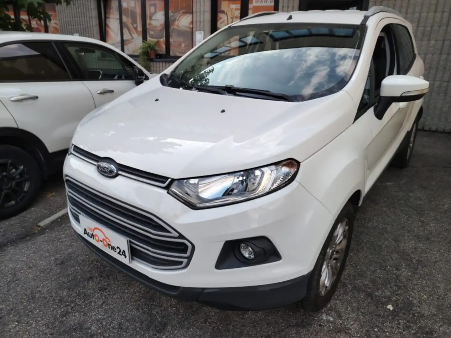 Ford EcoSport 1.5 TDCi 95 CV Titanium NEOPATENTATI-FINANZIABILE Weiß - 2