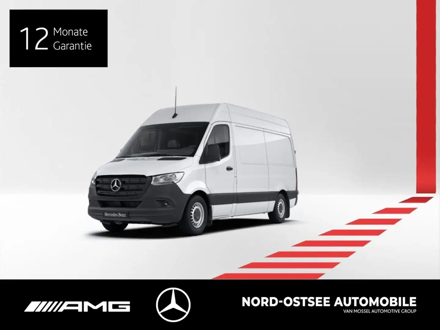 Mercedes-Benz Sprinter 317 L2H2 AHK 2,8t STDHZG KAMERA KLIMA Blanco - 1
