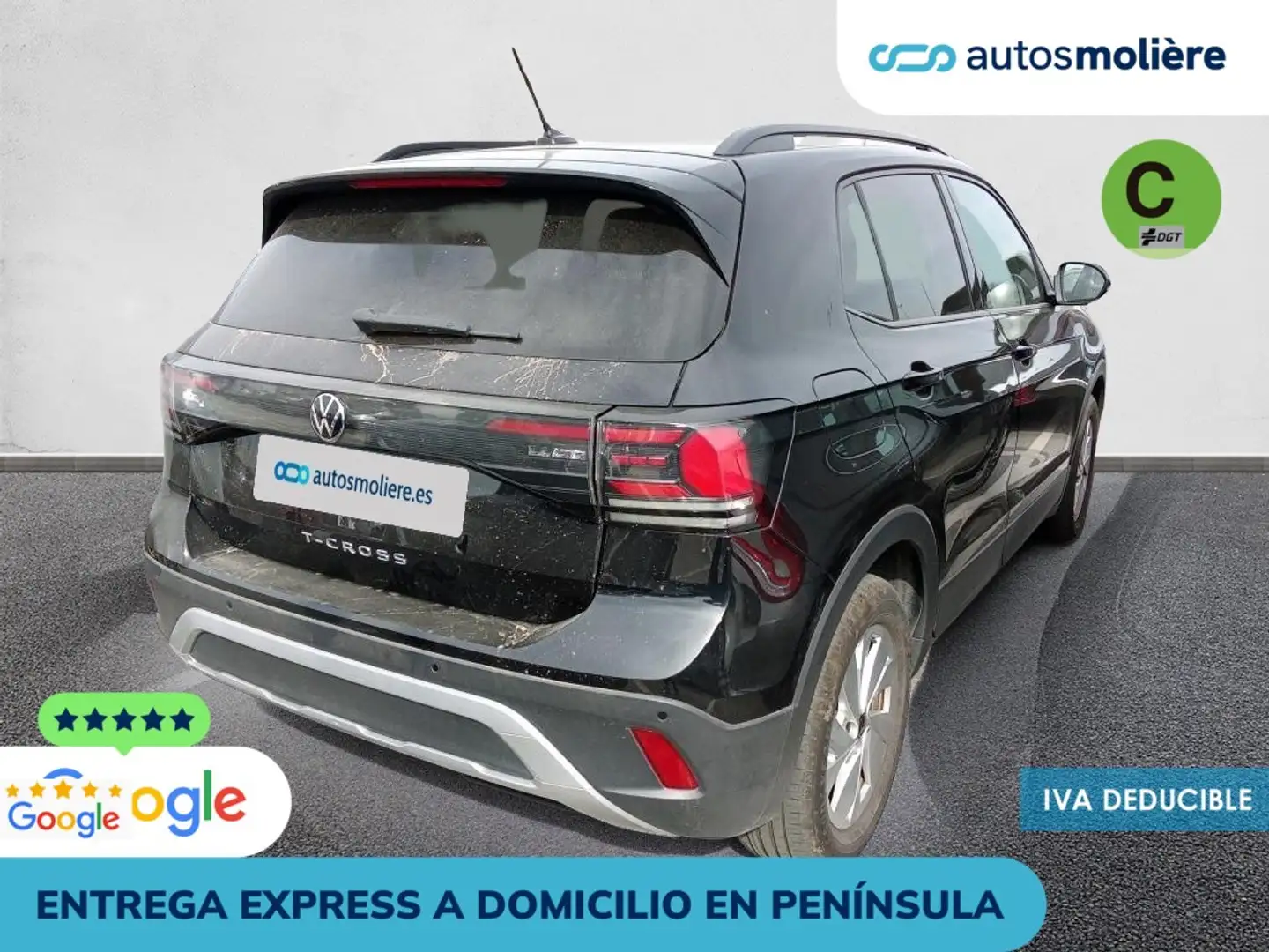 Volkswagen T-Cross 1.0 TSI Life 85kW Aut. Negro - 2