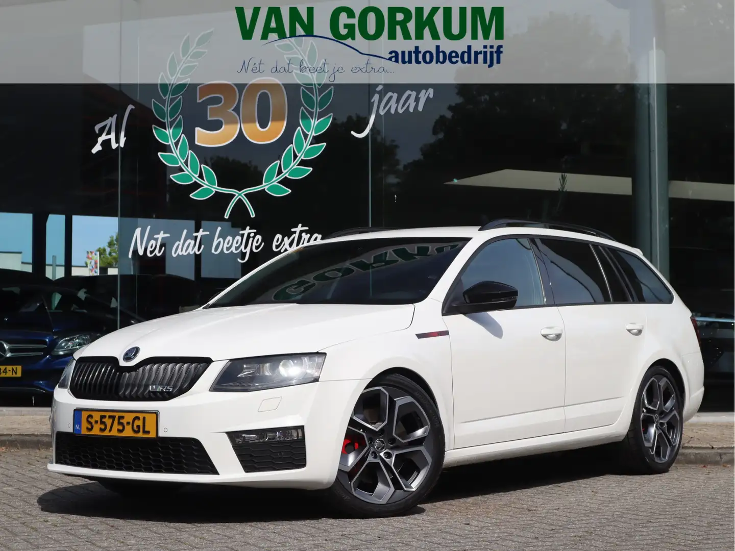 Skoda Octavia Combi 2.0 TSI RS Automaat Blanco - 1