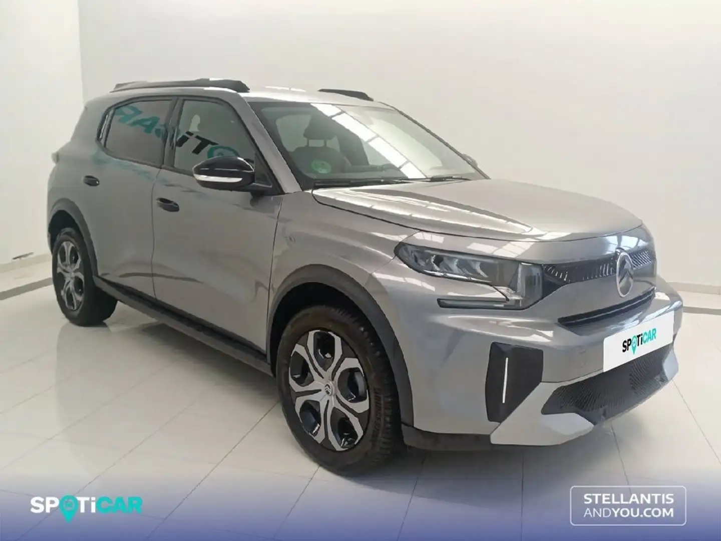 Citroen C3 Aircross Turbo 73kW (100CV) BVM6 Plus Gris - 2