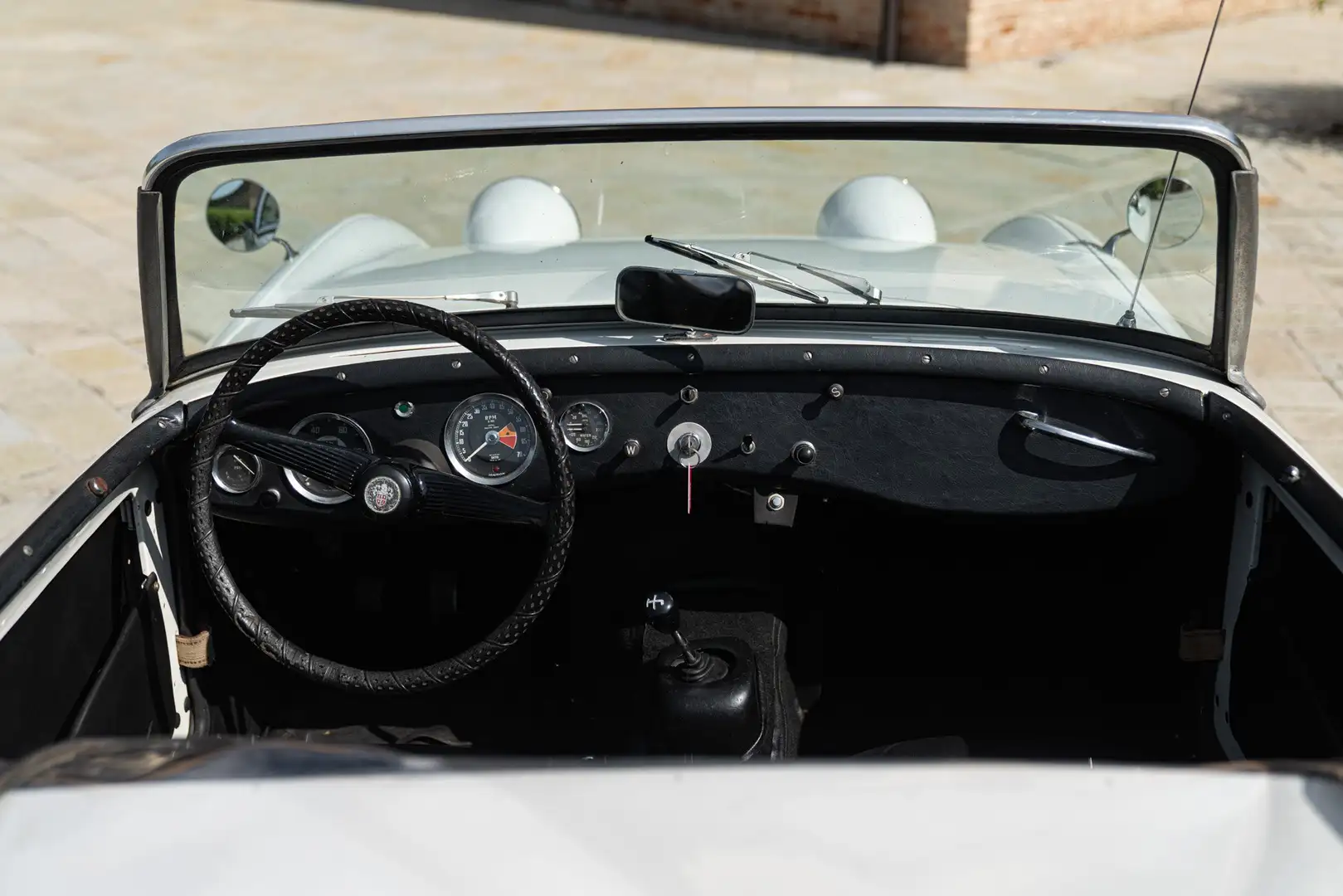Austin Healey SPRITE Blanc - 2