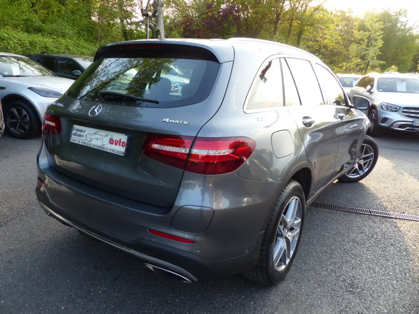 Mercedes-Benz GLC 350 350 E 211+116CH FASCINATION 4MATIC 7G-TRONIC PLUS Gris - 2