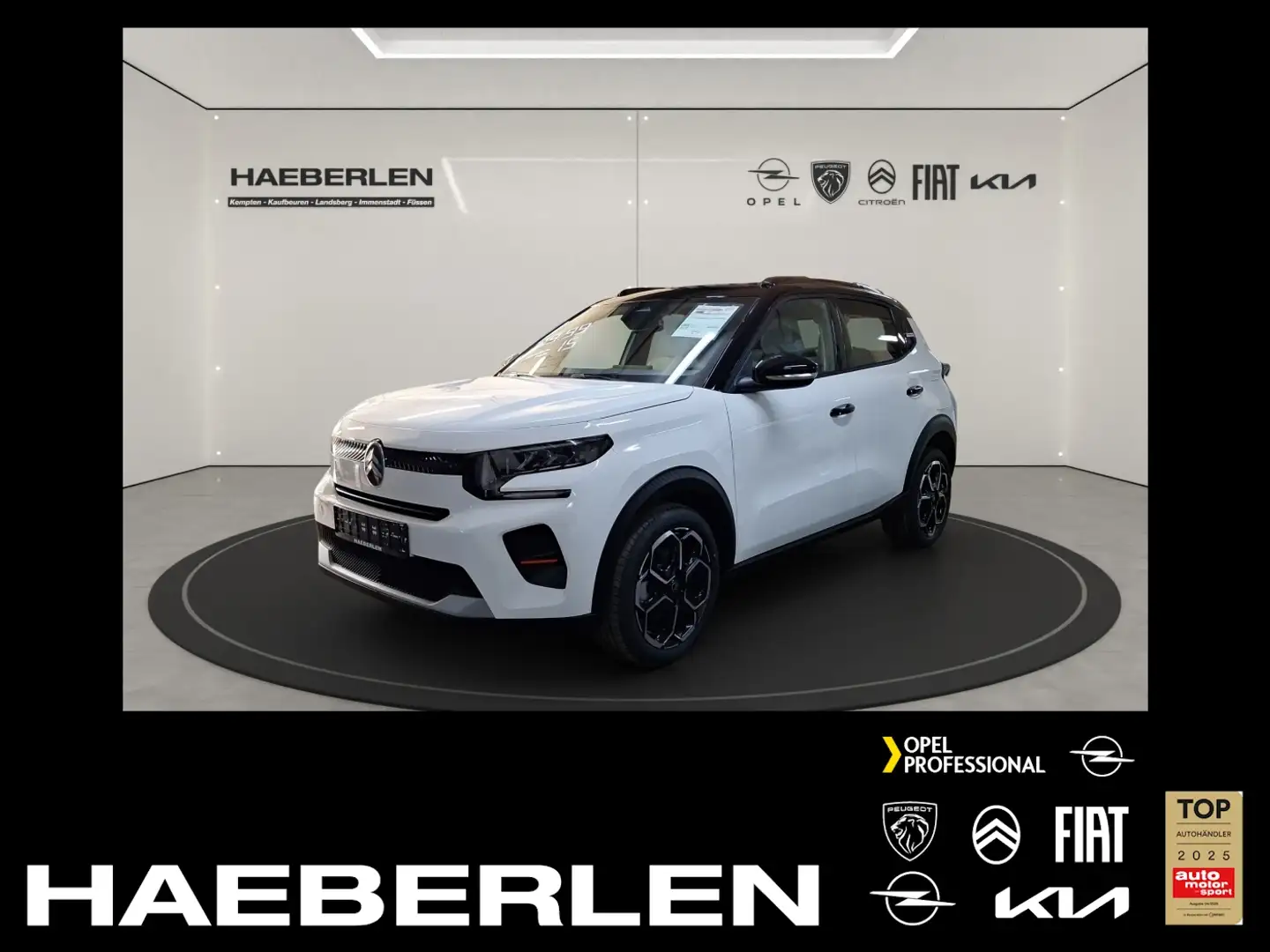 Citroen C3 MAX Turbo **SCHNELL VERFÜGBAR+AKTION** Weiß - 1