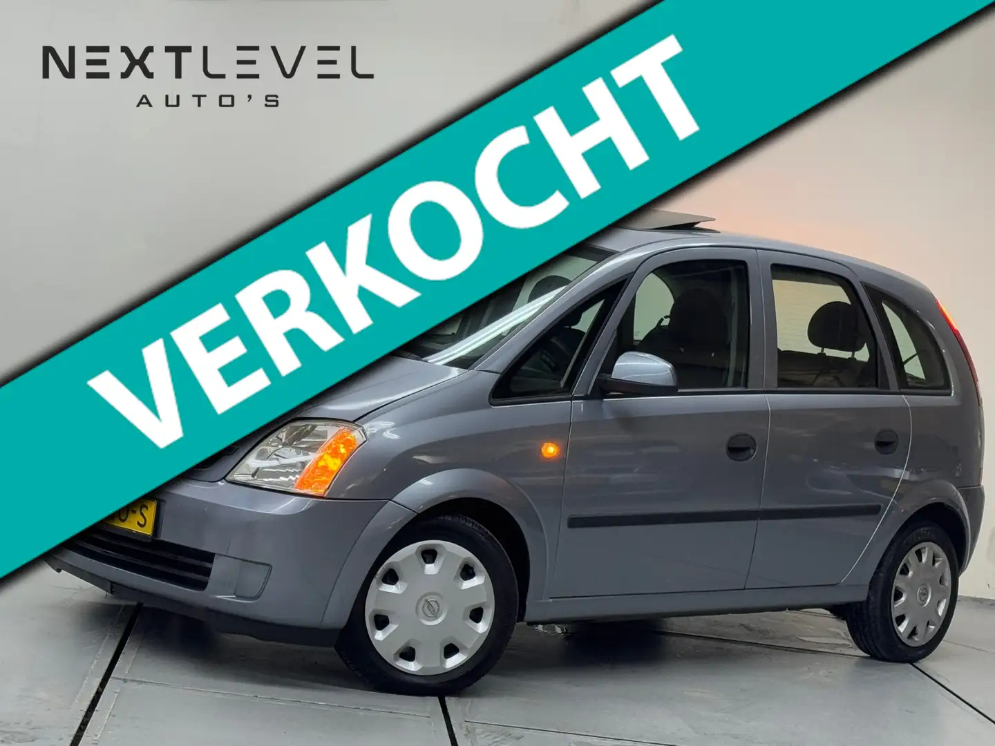 Opel Meriva 1.6-16V Enjoy Automaat Schuifdak Nieuwe Apk Gris - 1
