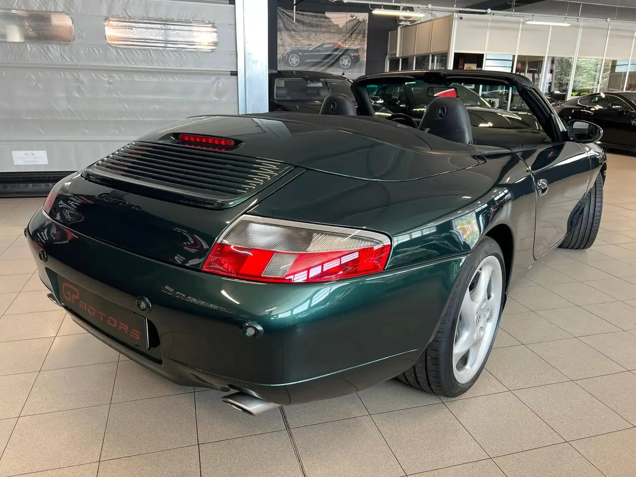 Porsche 996 911 Carrera 3.4 Cabrio 300CV VERDE ORIGINALE ! 1PROPRIETARIO ! FULL SERVICE !, foto 4