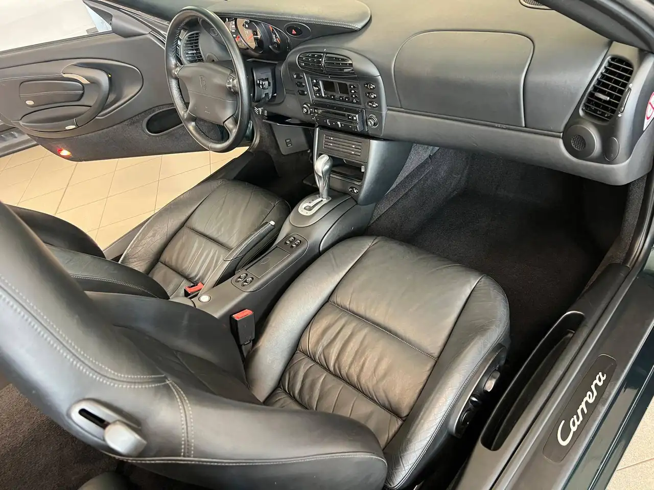 Porsche 996 911 Carrera 3.4 Cabrio 300CV VERDE ORIGINALE ! 1PROPRIETARIO ! FULL SERVICE !, foto 12
