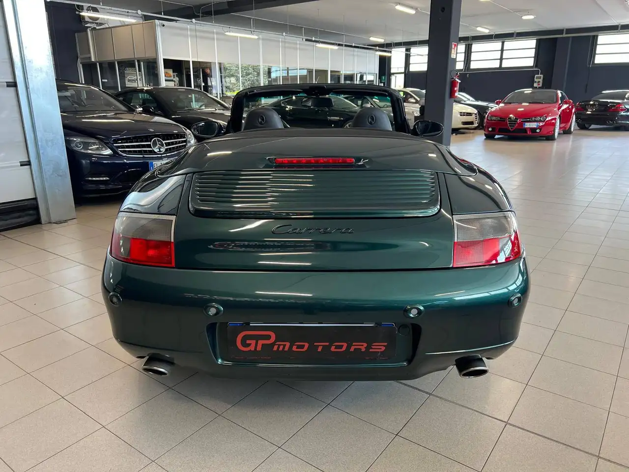 Porsche 996 911 Carrera 3.4 Cabrio 300CV VERDE ORIGINALE ! 1PROPRIETARIO ! FULL SERVICE !, foto 5
