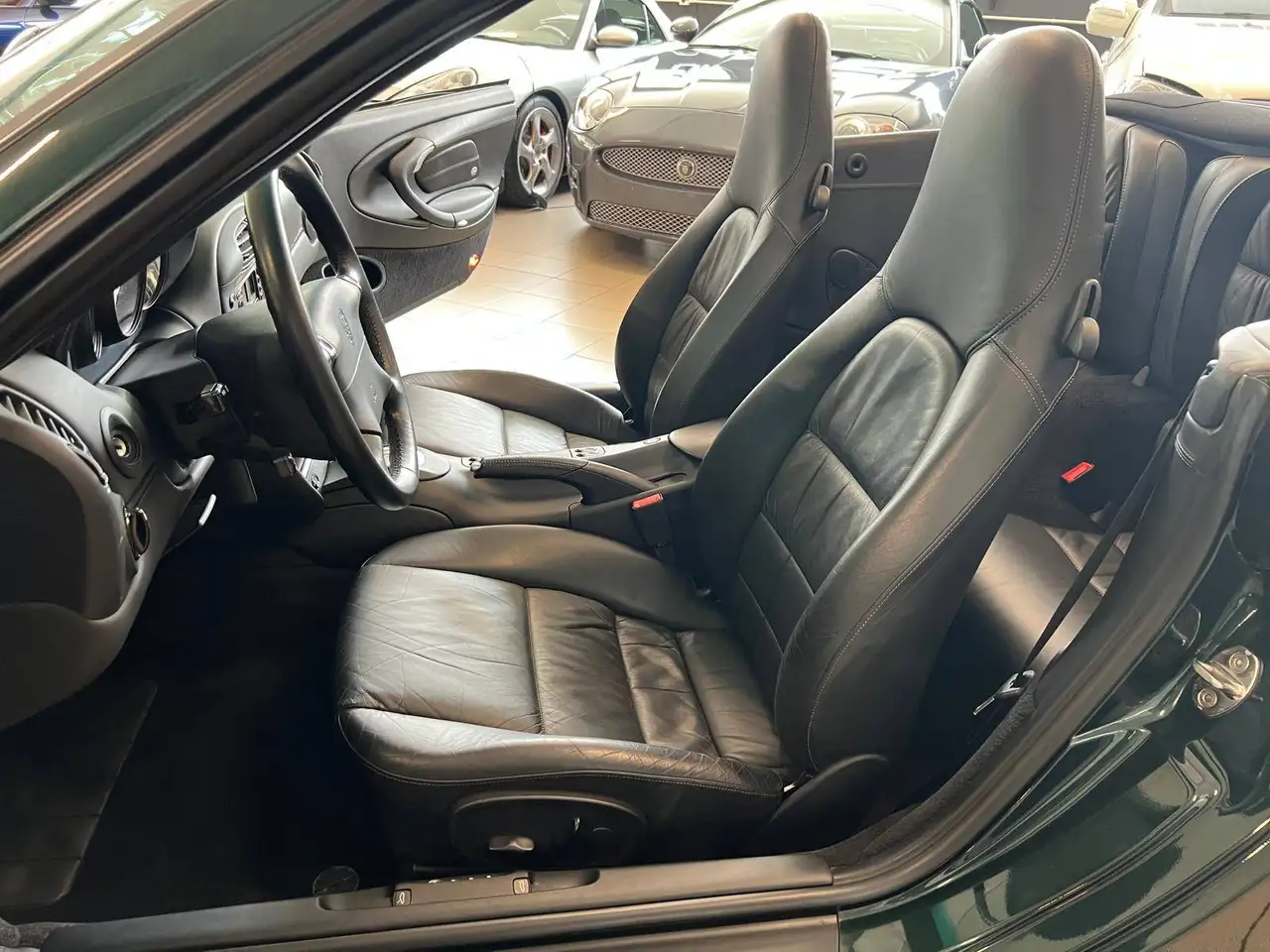 Porsche 996 911 Carrera 3.4 Cabrio 300CV VERDE ORIGINALE ! 1PROPRIETARIO ! FULL SERVICE !, foto 10
